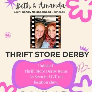 Thrift Store Derby- LIVE SHOW listing